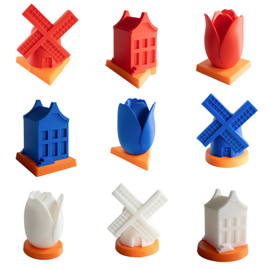 Qubigo Dutch Edition set of game pieces