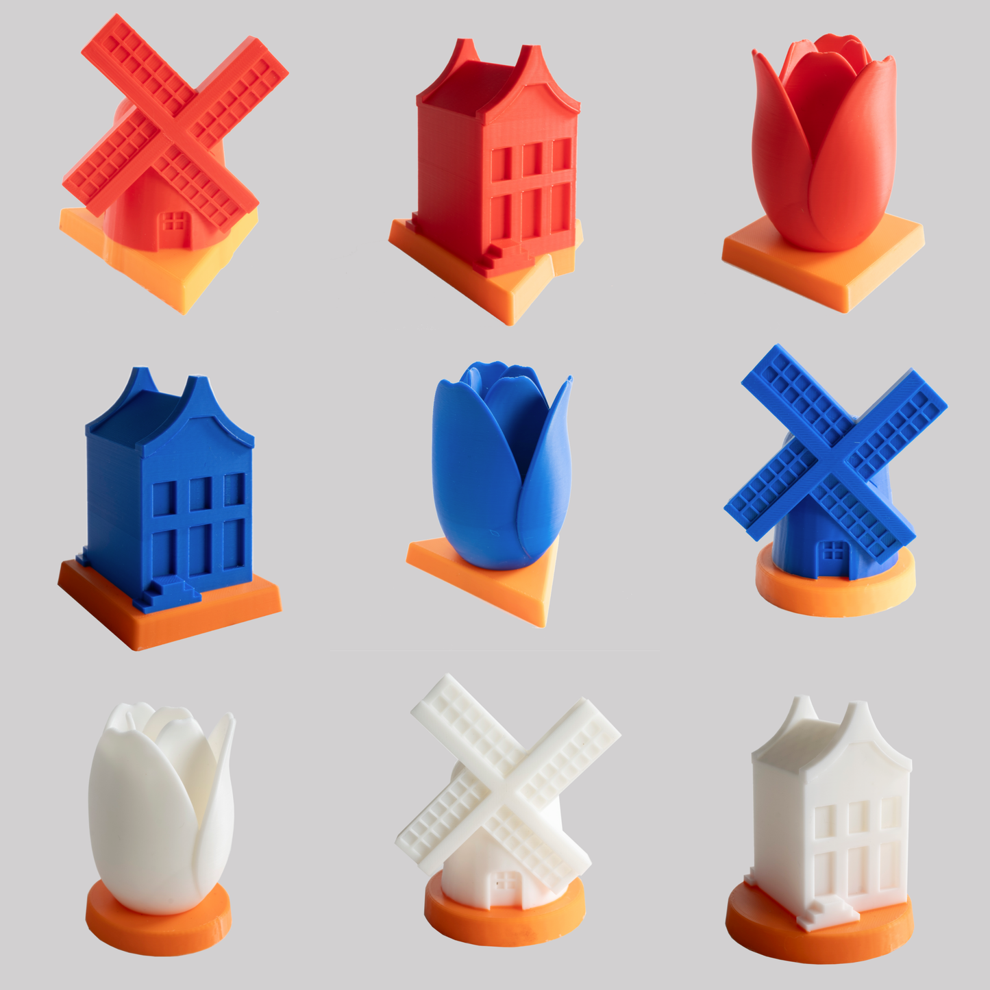 Qubigo set of Dutch Edition game pieces